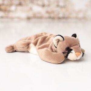 Ty Vintage 1998 Beanie Baby Canyon the Mountain Lion with Tag‎